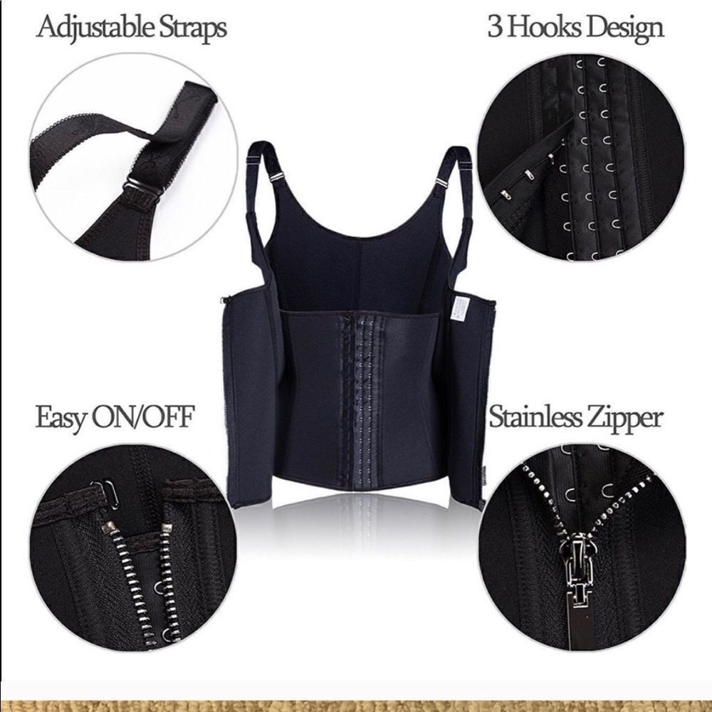 Belly fat burner double layer top